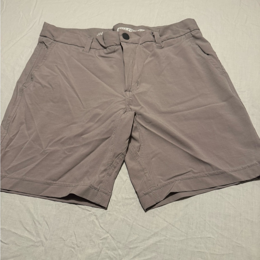 johnnie-O Kids Taupe Shorts